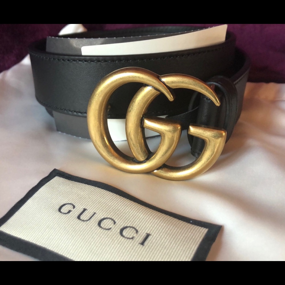 Small buckle double GG BELT